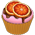 Cupcake de Laranja-de-Sangue