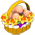 Cesta de Ovos de Páscoa
