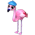 Flamingo de Pelúcia