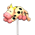 Marzipan doces Cow