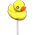 Marzipan doces Duck