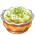 Puré de batata com cebolinho Pó