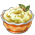 Puré de batata com canela em pó