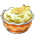 Puré de batata com gengibre em pó