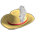Chapéu de Avestruz