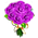 Buquê de Rosas Roxas