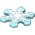 Snowflake biscoito
