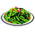 Porção Frita de Espinafre de Água