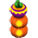 Totem Abóbora Enfeitada