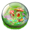 Terrário da Fada de Jardim